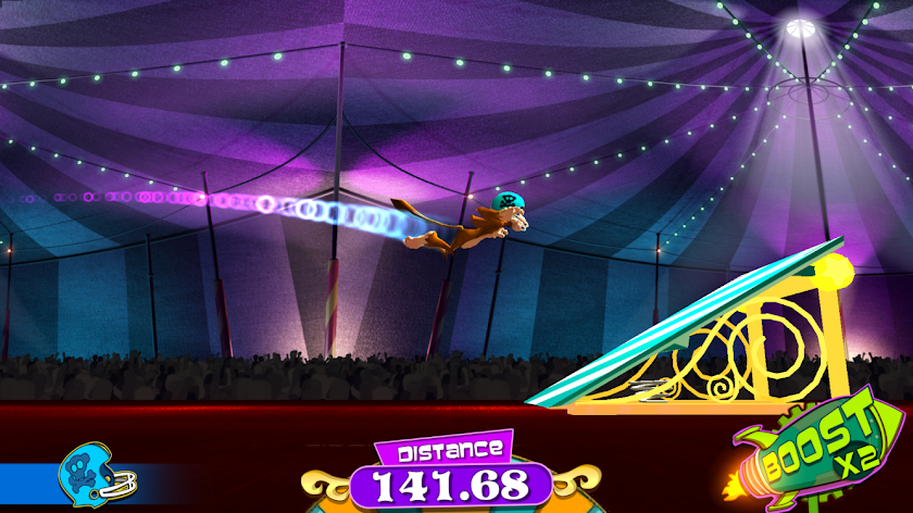 Monkey Bash catapult distance shot